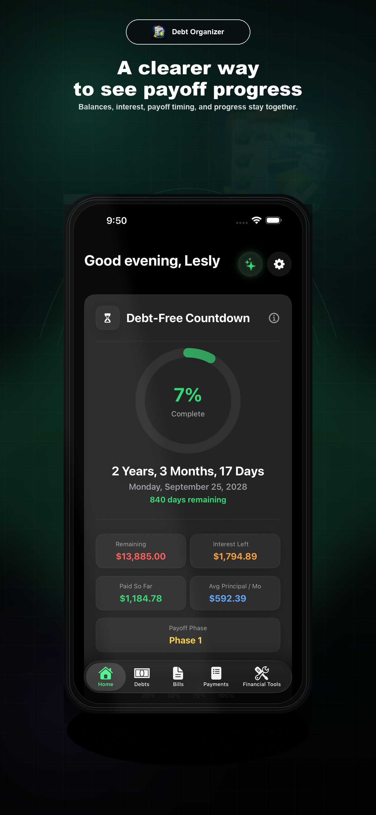 Debt Tracking System Debt Organizer App | Debt Tracker, Bill Planner & Payoff Tools